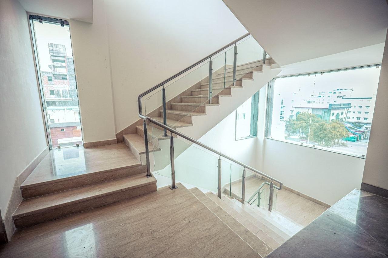 The Royal Legacy Modern Sunlit Grand Staircase